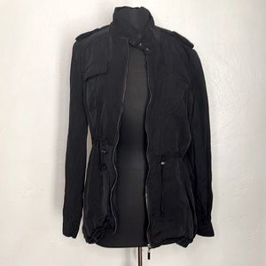 Bebe Women’s Size Large Black Utility Jacket